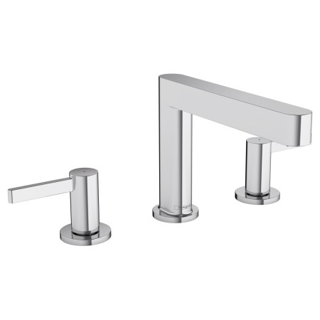 Robinet de lavabo 3 trous hansgrohe Finoris 110 avec bonde Push-Open