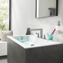 Robinet de lavabo 3 trous hansgrohe Finoris 110 avec bonde Push-Open - vue détaillée