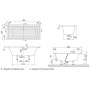 Villeroy & Boch Architectura Duo Badewanne 190 x 90 cm