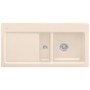 Lavello incasso Villeroy & Boch Subway 60 FLAT, scarico con azionamento manuale, vasca a destra - vista dettagliata