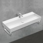 Villeroy & Boch Memento 2.0 Lavabo 120 cm con 1 foro per rubinetto, con troppopieno