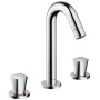 Rubinetteria per lavabo a 3 fori hansgrohe Logis