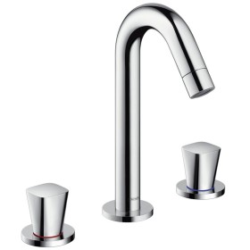 Robinetterie de lavabo à 3 trous hansgrohe Logis
