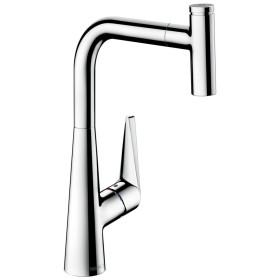 hansgrohe Talis Select M51 Miscelatore monocomando per cucina 300, beccuccio estraibile, 1getto