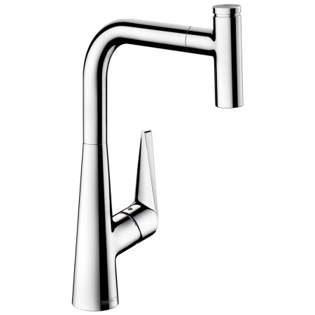 hansgrohe Talis Select M51 Miscelatore monocomando per cucina 300, beccuccio estraibile, 1getto