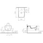VitrA Metropole Wand-Bidet - Detailansicht