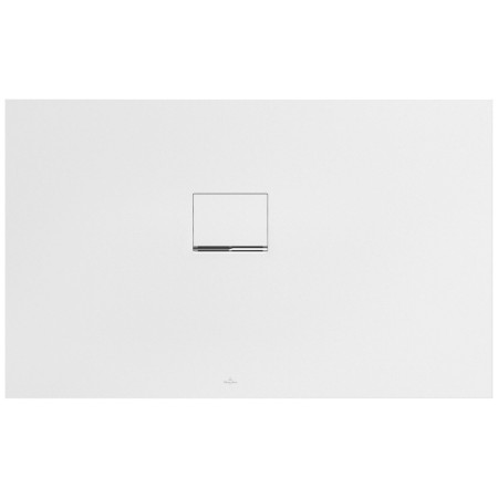 Receveur de douche Villeroy & Boch Squaro Infinity 130 x 80 cm pour installation en angle à gauche