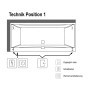 Villeroy & Boch Squaro Edge 12 Duo Badewanne 190 x 90 cm, Special Combi Pool Active, Technik Position 1 - Detailansicht