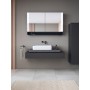 Ensemble de consoles en pierre Duravit Qatego avec lavabo et console 100 x 41 cm - vue détaillée
