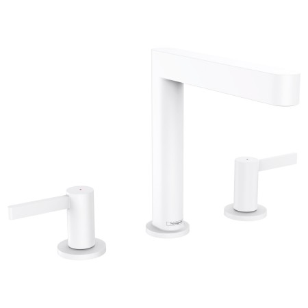 Robinet de lavabo à trois trous hansgrohe Finoris 160 avec bonde Push-Open