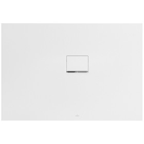 Receveur de douche Villeroy & Boch Squaro Infinity 130 x 90 cm pour installation en angle à droite