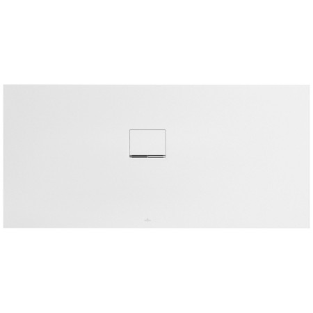 Receveur de douche Villeroy & Boch Squaro Infinity 170 x 80 cm pour installation en coin à gauche