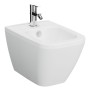 VitrA Integra Square Wand-Bidet mit Überlaufloch, 1 Hahnloch mittig, ohne seitliche Löcher - Detailansicht