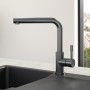 Villeroy & Boch Steel Shower Einhebel-Küchenarmatur
