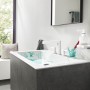 Robinet de lavabo 3 trous hansgrohe Finoris 110 avec bonde Push-Open