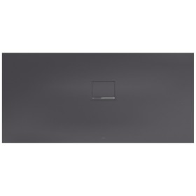 Receveur de douche Villeroy & Boch Squaro Infinity 170 x 80 cm pour installation en coin à droite