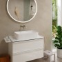 Robinet de lavabo encastré hansgrohe Tecturis S avec bec de 22,5 cm - vue détaillée