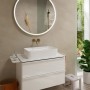 Rubinetto per lavabo a parete incasso hansgrohe Tecturis S con beccuccio da 16,5 cm - vista dettagliata