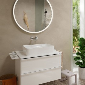 Rubinetto per lavabo a parete incasso hansgrohe Tecturis S con beccuccio da 16,5 cm