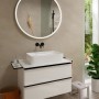 Robinetterie de lavabo encastrée hansgrohe Tecturis S avec bec de 16,5 cm - vue détaillée