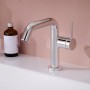 Robinet de lavabo monocommande hansgrohe Tecturis S 110 Fine CoolStart économiseur d'eau+ avec vidage - vue détaillée