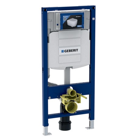 Geberit Duofix pour WC suspendu, 112 cm, avec réservoir de chasse Sigma UP 12 cm et boîtier de connexion