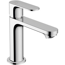 Robinet de lavabo monocommande hansgrohe Rebris S 110 CoolStart économiseur d'eau+ avec vidage à tirette
