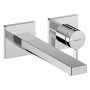 Robinet de lavabo encastré hansgrohe Tecturis E avec mitigeur monocommande économiseur d'eau+ et bec