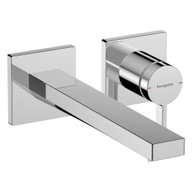 Rubinetto da lavabo incassato hansgrohe Tecturis E con miscelatore monocomando risparmio d'acqua+