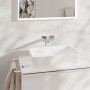 Robinet de lavabo encastré hansgrohe Tecturis E avec mitigeur monocommande économiseur d'eau+ et bec - vue détaillée