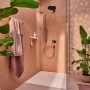 hansgrohe Pulsify S Douchette à main en barre 1 jet EcoSmart - vue technique