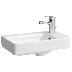 Lavabo à main LAUFEN PRO S 48 cm asymétrique cuve à gauche