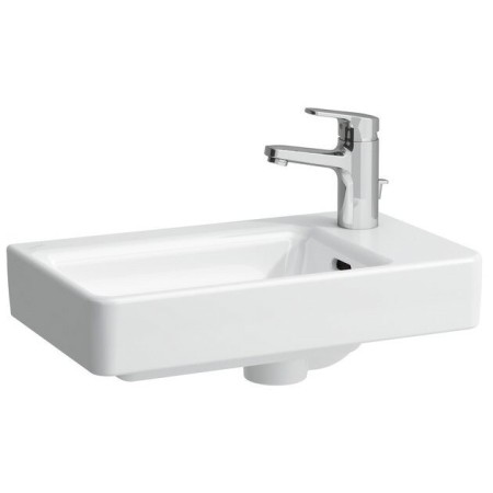 Lavabo à main LAUFEN PRO S 48 cm asymétrique cuve à gauche