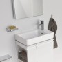 Lavabo LAUFEN PRO S 48 cm asymétrique vasque à gauche - vue technique