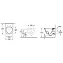 Vaso sospeso Villeroy & Boch Architectura DirectFlush con sedile