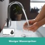 Douchette à main hansgrohe Pulsify E 100 avec 1 jet EcoSmart - vue détaillée