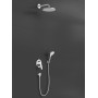 hansgrohe Crometta S Brausesystem 240 1 Strahlart mit Einhebelmischer - Detailansicht