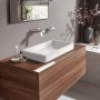 Robinet de lavabo encastré hansgrohe Vivenis, bec de 19,5 cm - vue détaillée