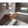 Robinet de lavabo encastré hansgrohe Vivenis, bec de 19,5 cm - vue technique