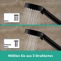 Ensemble de douche hansgrohe Vernis Blend Vario avec barre de douche 65 cm - vue technique