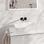 hansgrohe Tecturis E Robinet de lavabo encastré mural à levier unique économiseur d'eau avec bec de 22 - vue détaillée