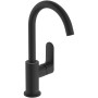 Robinet de lavabo monocommande hansgrohe Rebris S 210 avec bec pivotant et vidage à tirette