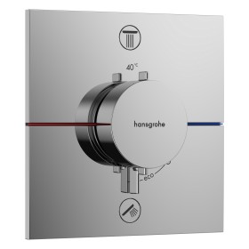 Termostato incasso hansgrohe ShowerSelect Comfort E per 2 consumatori