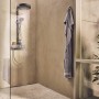hansgrohe Rainfinity Schowerpipe 360 1jet mit ShowerTablet 350 - Detailansicht