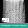 hansgrohe Rainfinity Schowerpipe 360 1jet mit ShowerTablet 350 - technische Ansicht