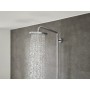 hansgrohe Croma 220 Showerpipe avec bras de douche 40 cm, pivotant - vue technique
