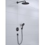 hansgrohe Croma Brausesystem 280 1 Strahlart mit Ecostat S und Duschkopf 120 3 Strahlarten - Detailansicht