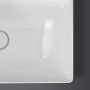 Lavabo double Duravit DuraSquare avec 2 trous de robinet, 120 x 47 cm - photo produit