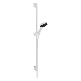 hansgrohe Pulsify Select S Duschset 105 3 Strahlarten Relaxation wassersparend mit Duschstange 90 cm