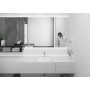 Robinet de lavabo hansgrohe Vernis Shape 100 sans bonde - vue détaillée